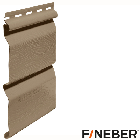 Сайдинг FineBer Standart Сандал 3,66х0,205 (16шт/уп)