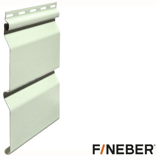 Сайдинг FineBer Дачный Алое 3,05х0,205 (18шт/уп)