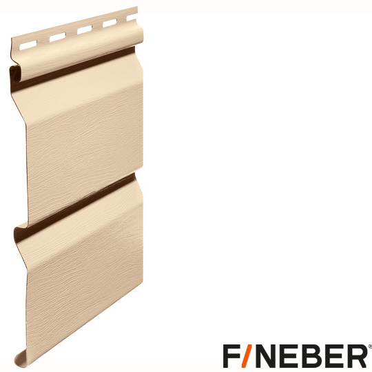 Сайдинг FineBer Дачный Молочай 3,05х0,205 (18шт/уп)